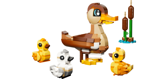LEGO: LEGO® La famille de canards (40885) offert dès 100€ d'achat