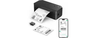 Amazon: Imprimante &eacute;tiquettes Svantto Bluetooth 10x15cm &agrave; 59,99&euro; (au lieu de 68,20&euro;)