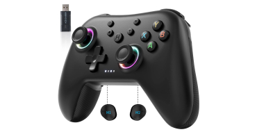 Amazon: Manette PC sans fil AceGamer Aurora 2.4G - Joysticks effet Hall &agrave; 20,35&euro; (au lieu de 25,39&euro;)