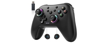 Amazon: Manette PC sans fil AceGamer Aurora 2.4G - Joysticks effet Hall à 20,35€ (au lieu de 25,39€)