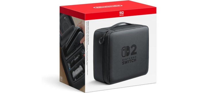 Amazon: Pochette de transport All-In-One Nintendo Switch 2 (Switch 2) à 69,99€ (au lieu de 89,99€)