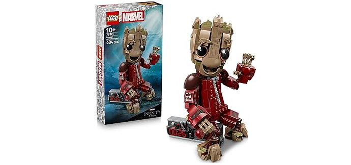 Amazon: LEGO® Marvel Groot in Pest Outfit (76341) à 47,99€ (au lieu de 59,99€)