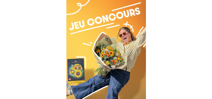 Florajet: 1 bouquet Florajet + 1 bouquet LEGO Botanicals (valeur 119.99€) à gagner