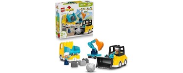 Amazon: LEGO® DUPLO® Ma Ville Les Véhicules de Chantier (10475) à 18,99€ (au lieu de 24,99€)