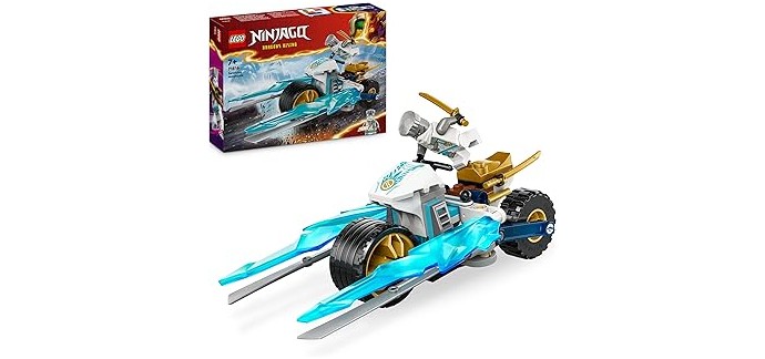 Amazon: LEGO Ninjago Zane Ice Motorcycle (71816) à 11,47€ (au lieu de 21,63€)