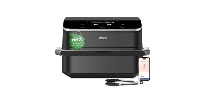 Amazon: Friteuse sans huile COSORI Air Fryer TwinFry - 10L à 179,99€ (au lieu de 199,99€)