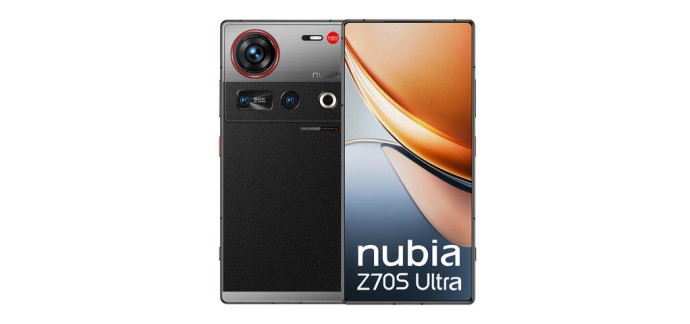 JoyBuy: Smartphone nubia Z70S Ultra 5G - Snapdragon 8 Elite, 6600mAh, 16+512Go - écran à 498€
