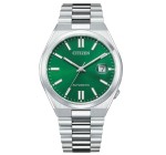 Amazon: Montre homme Citizen Tsuyosa automatique cadran vert à 218€ (au lieu de 265,95€)
