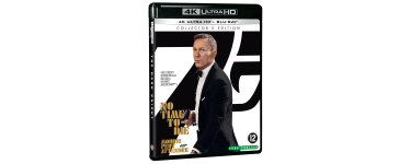 Amazon: Blu-Ray 4K Ultra HD - Mourir Peut Attendre - &Eacute;dition Collector &agrave; 12.51&euro; (au lieu de 14.99&euro;)