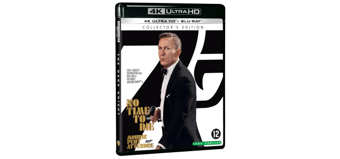 Amazon: Blu-Ray 4K Ultra HD - Mourir Peut Attendre - &Eacute;dition Collector &agrave; 12.51&euro; (au lieu de 14.99&euro;)