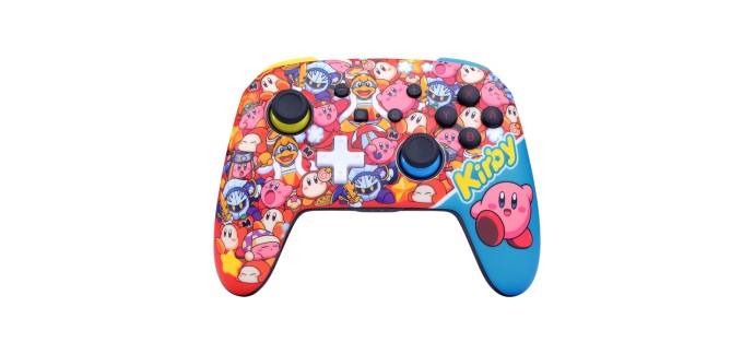 Micromania: Manette sans fil Kirby Édition Spéciale (Switch) à 39,99€ (au lieu de 54,99€)