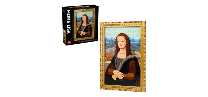 Carrefour: Lego Art La Joconde 31213 (PS5) &agrave; 67,99&euro; (au lieu de 79,99&euro;)