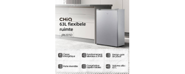 JoyBuy: Cong&eacute;lateur vertical CHiQ JR63DSD 63L, 4 &eacute;toiles, 38dB &agrave; 217&euro; (au lieu de 289&euro;)