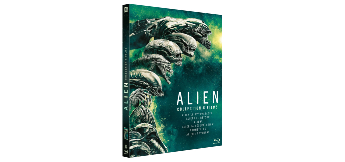 Amazon: Pack Blu-ray 6 films Alien à 27,10€ (au lieu de 29,43€)