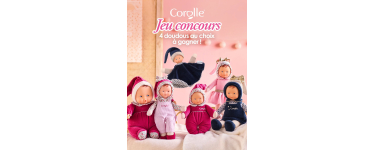 Caroll: 4 poup&eacute;es Corolle au choix &agrave; gagner
