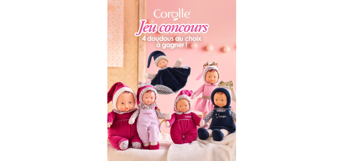 Caroll: 4 poupées Corolle au choix à gagner