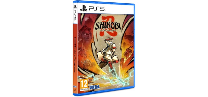 E.Leclerc: Shinobi Art of Vengeance (PS5) à 16,83€ (au lieu de 26,90€)