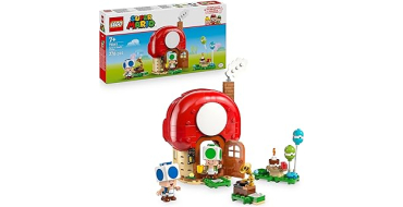 Amazon: LEGO&reg; Super Mario F&ecirc;te chez les Toads (72041) &agrave; 20,44&euro; (au lieu de 29,99&euro;)