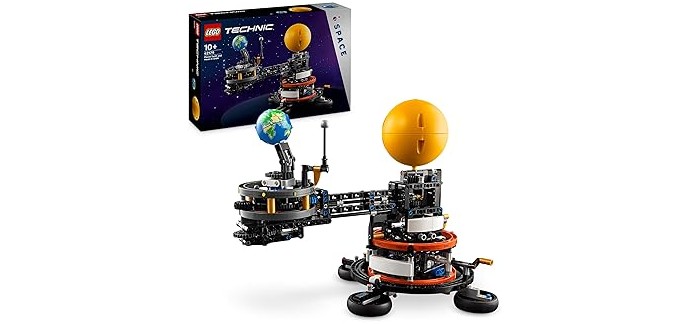 Amazon: LEGO Technic La Terre et la Lune en orbite (42179) à 63,99€ (au lieu de 79,99€)