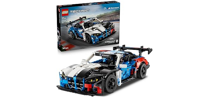 Amazon: LEGO® Technic BMW M4 GT3 Evo Racing Car (42226) à 55,99€ (au lieu de 64,99€)