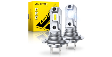 Amazon: Lot de 2 Ampoules Auxito H7 LED 36000LM 6500K &agrave; 26,99&euro; (au lieu de 41,70&euro;)