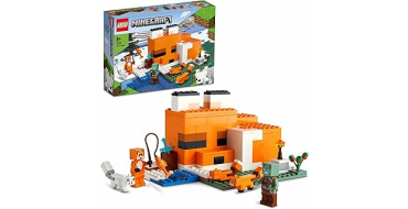 Amazon: LEGO Minecraft Le Refuge Renard (21178) &agrave; 30&euro; (au lieu de 31,60&euro;)