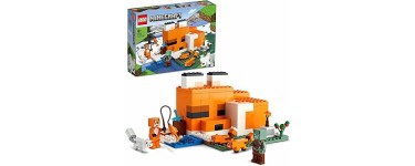 Amazon: LEGO Minecraft Le Refuge Renard (21178) à 30€ (au lieu de 31,60€)