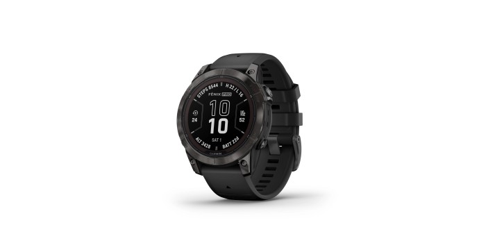 Amazon: Montre GPS Garmin fēnix 7 Pro Solar &agrave; 440,89&euro; (au lieu de 799,99&euro;)