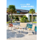 Hesperide: 1 salon de jardin PIAZZA Argile 4 places (valeur 299€) à gagner