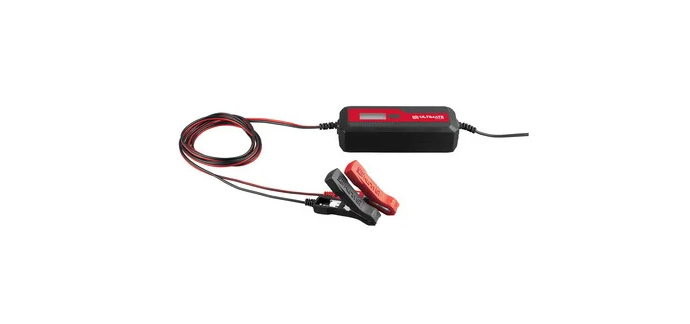 LIDL: Chargeur de batterie ULTIMATE SPEED ULGD 5.0 D2 - 5A, 6/12V, 1.2-120Ah à 11.99€ (au lieu de 14.99€)