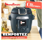 Marmiton: 1 Cookeo Infinity Moulinex + visite équipe Marmiton à gagner