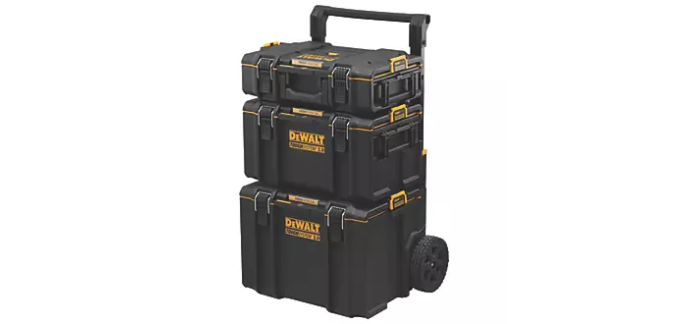 Screwfix: Tour de rangement DeWalt ToughSystem DWST83402-1 à 179,19€ (au lieu de 255,99€)