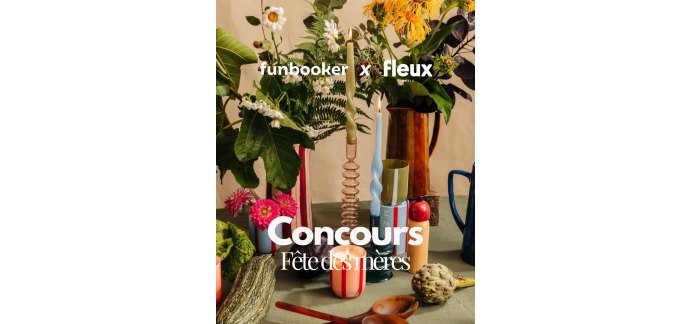 Funbooker: 2 cartes cadeaux de 100€ Funbooker et Fleux à gagner