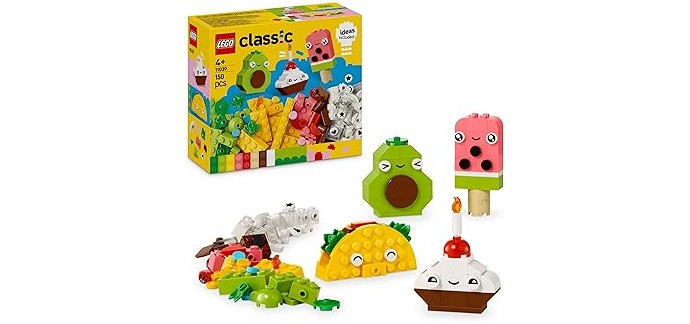 Amazon: LEGO Classic Creative Foods (11039) à 7,99€ (au lieu de 9,99€)