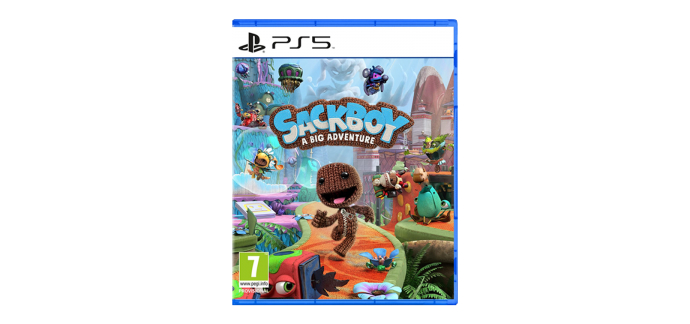Cultura: Sackboy A Big Adventure (PS5) à 29,99€ (au lieu de 69,99€)
