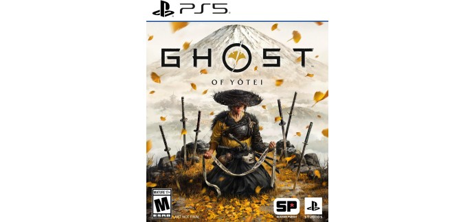 Amazon: Ghost of Yōtei (PS5) à 48,83€ (au lieu de 66,95€)