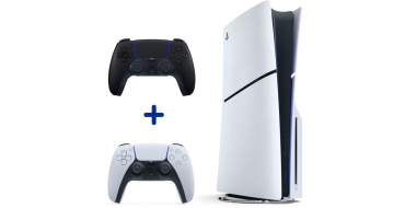 Cdiscount: Console PS5 Slim + 2&egrave;me manette Midnight Black (PS5) &agrave; 724,98&euro;