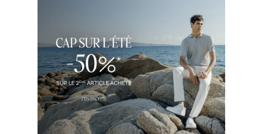 IZAC: -50% sur le 2&egrave;me article de la collection &eacute;t&eacute; 26