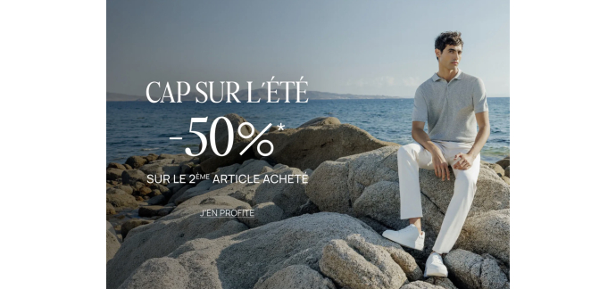 IZAC: -50% sur le 2&egrave;me article de la collection &eacute;t&eacute; 26