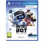 Amazon: Astro Bot Rescue Mission sur PS4 VR à 11€ (au lieu de 35,99€)