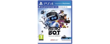 Amazon: Astro Bot Rescue Mission sur PS4 VR à 11€ (au lieu de 35,99€)