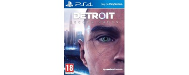 Amazon: Detroit Become Human (PS4) à 19,99€ (au lieu de 32,09€)