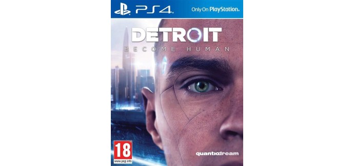 Amazon: Detroit Become Human (PS4) à 19,99€ (au lieu de 32,09€)