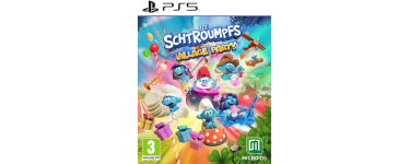Cdiscount: Les Schtroumpfs Village Party (PS5) &agrave; 20,99&euro; (au lieu de 29,99&euro;)