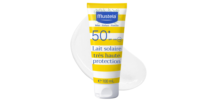 Amazon: Lait Solaire SPF 50+ Bio 2x200ml &agrave; 19,50&euro; (au lieu de 26&euro;)