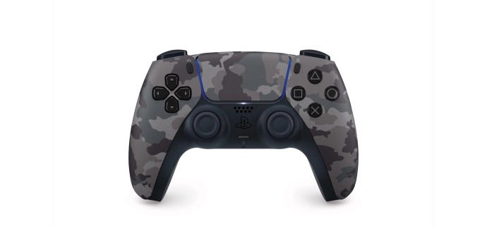 Amazon: Manette DualSense PS5 Grey Camo ou Blue à 49,99€ (au lieu de 72,58€)