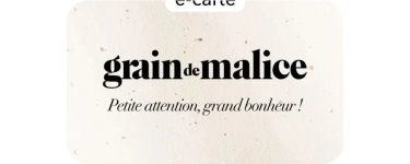 Grain De Malice: -50% sur le 2&egrave;me T-shirt