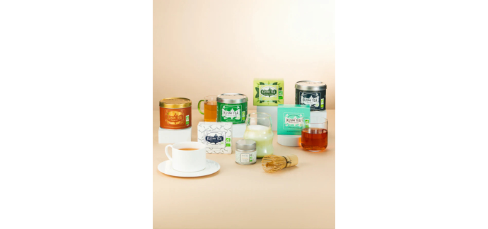 Kusmi Tea: Coffret thé glacé carafe + 2 boîtes à 42,90€ au lieu de 53,70€