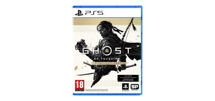 Amazon: Ghost of Tsushima Director's Cut (PS5) à 32,13€ (au lieu de 79,99€)