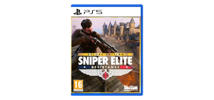 Amazon: Sniper Elite Resistance Edition Deluxe (PS5) à 54,71€ (au lieu de 89,99€)